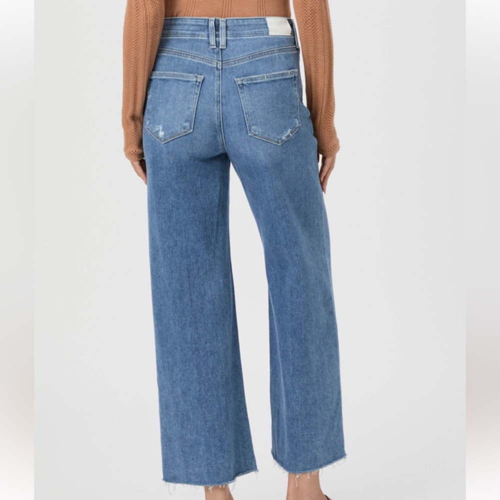 NWT PAIGE Anessa Wide leg Jeans Size 25 - Picture 2 of 6